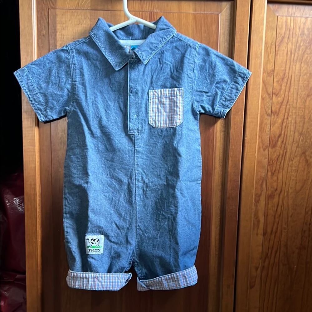 Gymboree Blue Denim One Piece